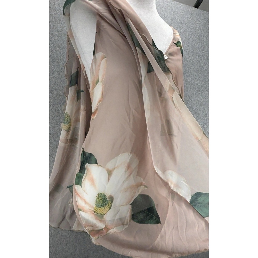 ShowMe Your Mumu Butterfly Tunic Floral Sheer Boho ethereal FairyCore Romantic S - Picture 10 of 13